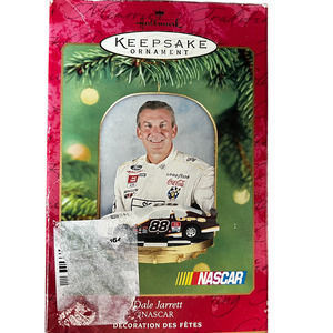 Hallmark keepsake 2001 ornament Nascar Dale Jarrett w/box